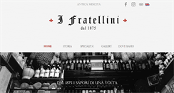 Desktop Screenshot of iduefratellini.it
